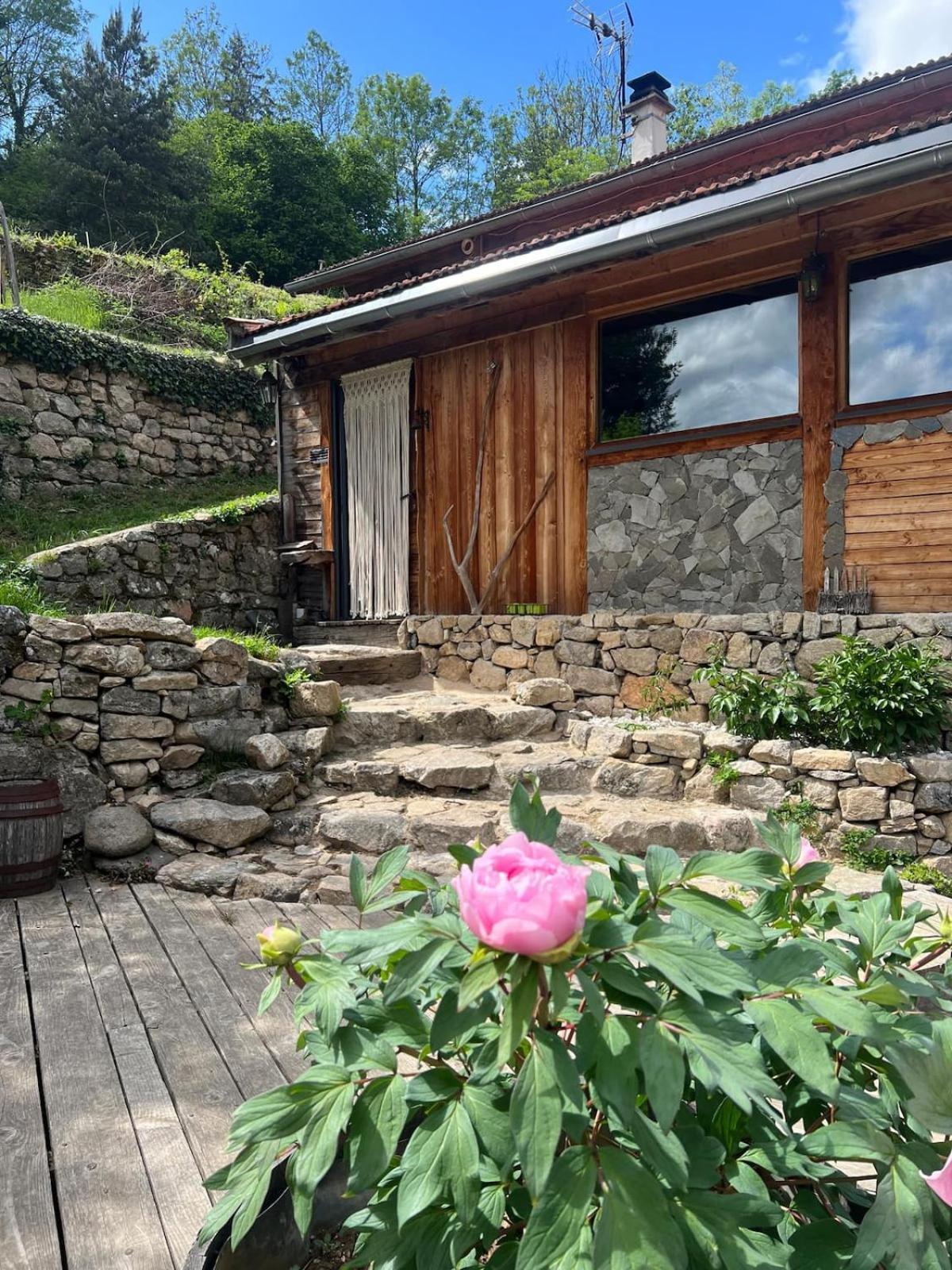 Maison Pres De La Dolce Via Avec Bain Norvegien Saint-Cierge-sous-le-Cheylard Esterno foto