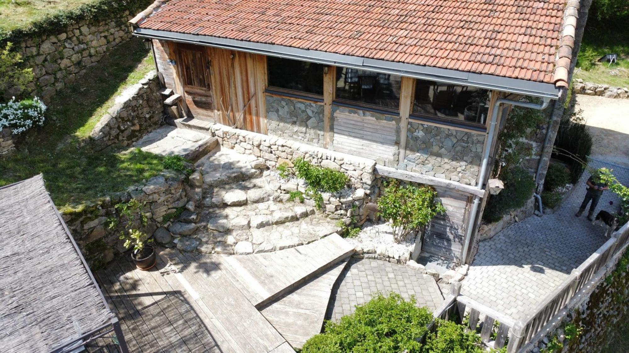Maison Pres De La Dolce Via Avec Bain Norvegien Saint-Cierge-sous-le-Cheylard Esterno foto