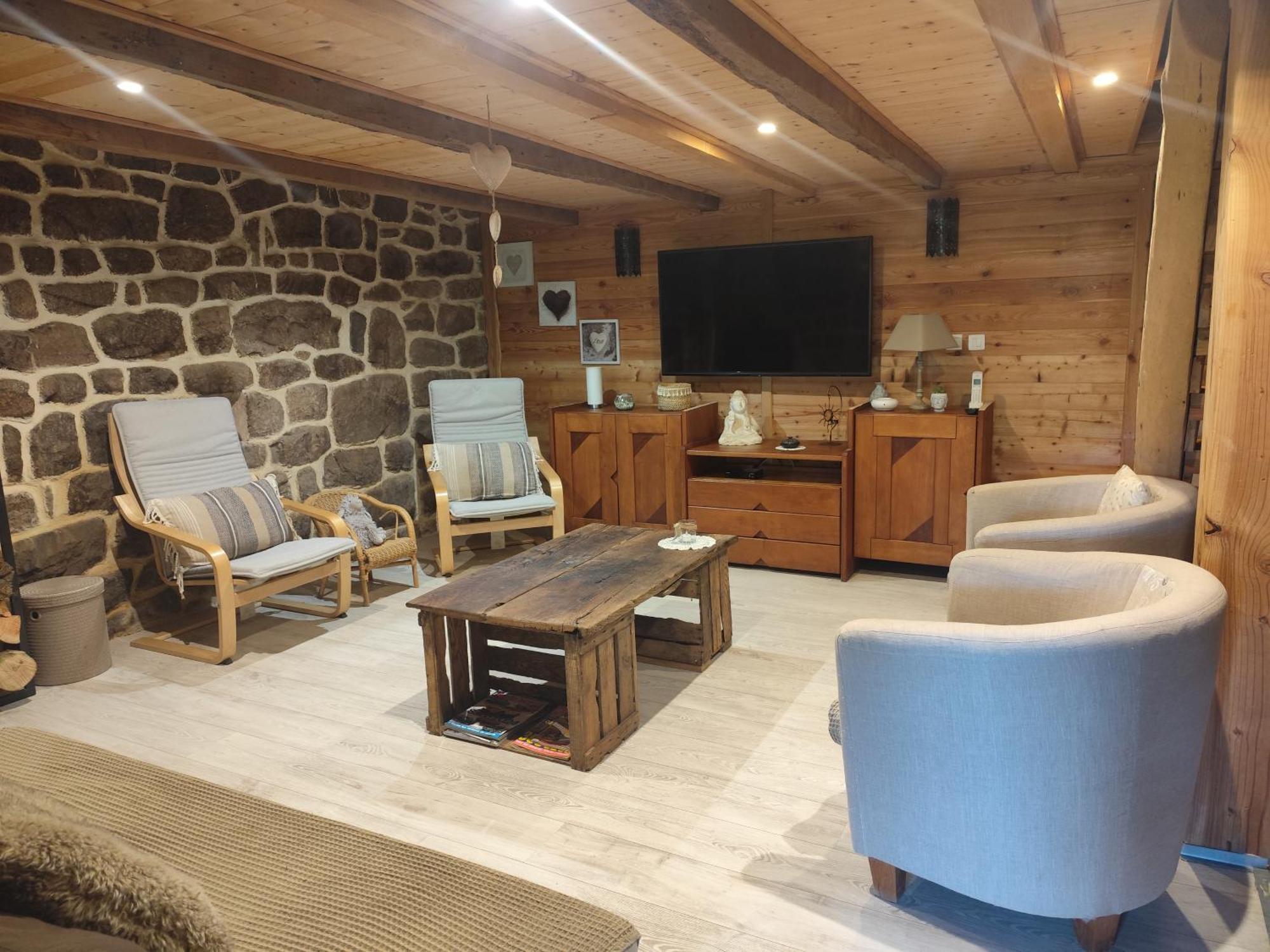 Maison Pres De La Dolce Via Avec Bain Norvegien Saint-Cierge-sous-le-Cheylard Esterno foto
